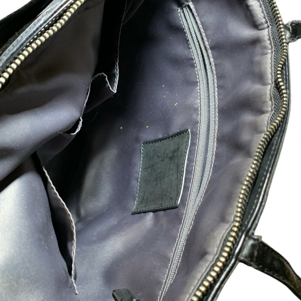 Coach SIGNATURE SEQUINS TOTE BLACK #17574 - Picture 6 of 7